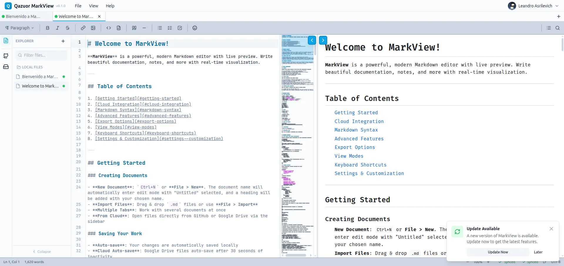 Building MarkView: a modern markdown editor with cloud sync and offline ...