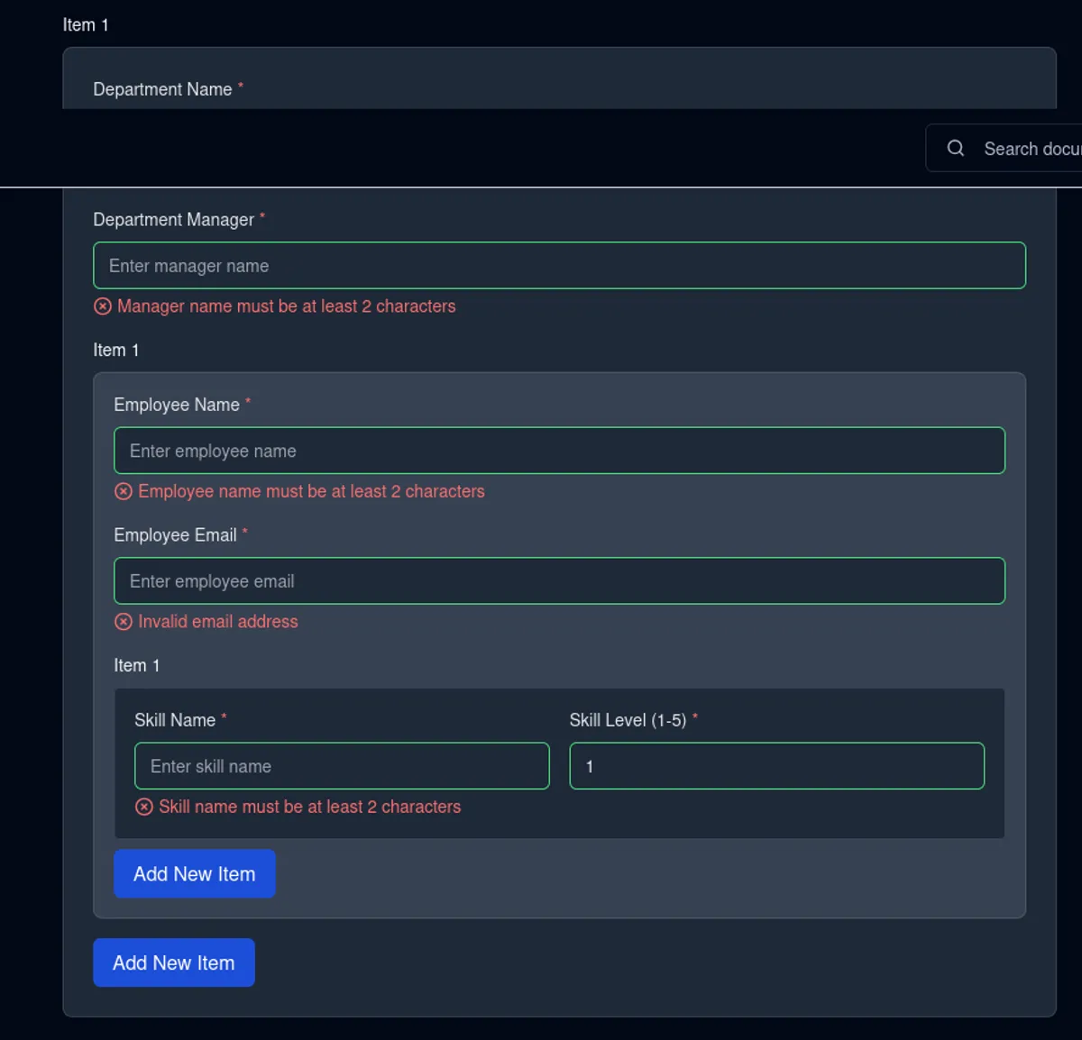 React Form Toolkit - 2