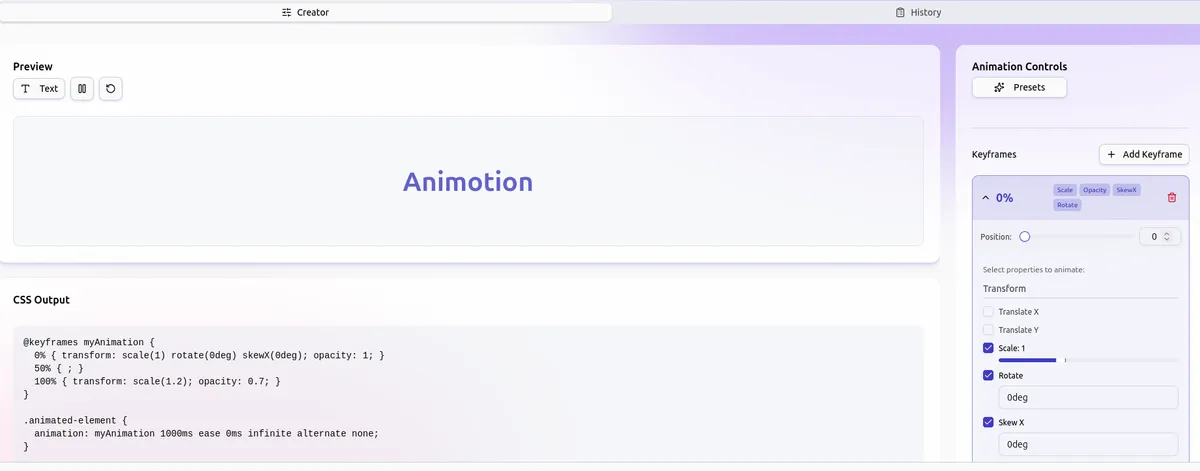 Animotion CSS - 2
